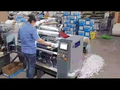 Μηχανή μετατροπής χαρτιού ATM 900mm POS 200m/min Θερμική κοπή κυλίνδρων χαρτιού