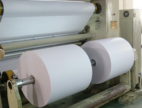 55gsm 810mm Thermal Jumbo Roll For POS Continuous Thermal Label