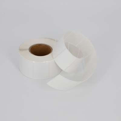 70g Perforated Thermal Label Paper Rolls Oilproof For Supermarket Terminals