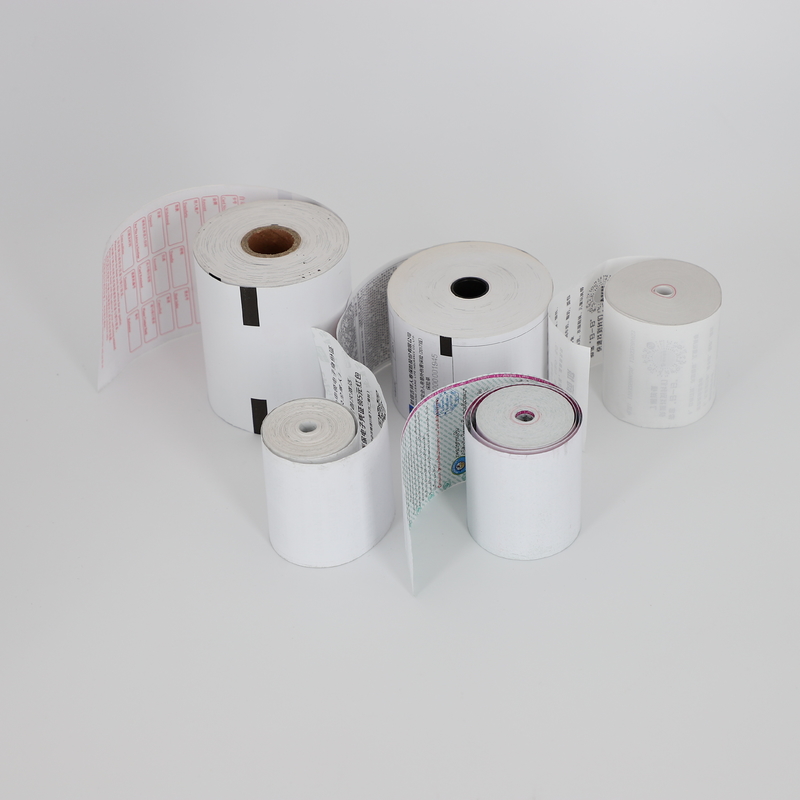 100% Virgin Wood Pulp A Grade GOOD Whiteness 12000m Length Thermal Paper JUMBO Roll For Cash Register