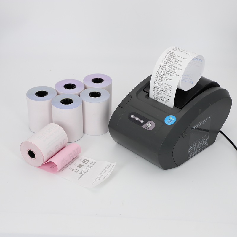 Multicolor Printing Liness Paper Cash Register Thermal Paper Rolls