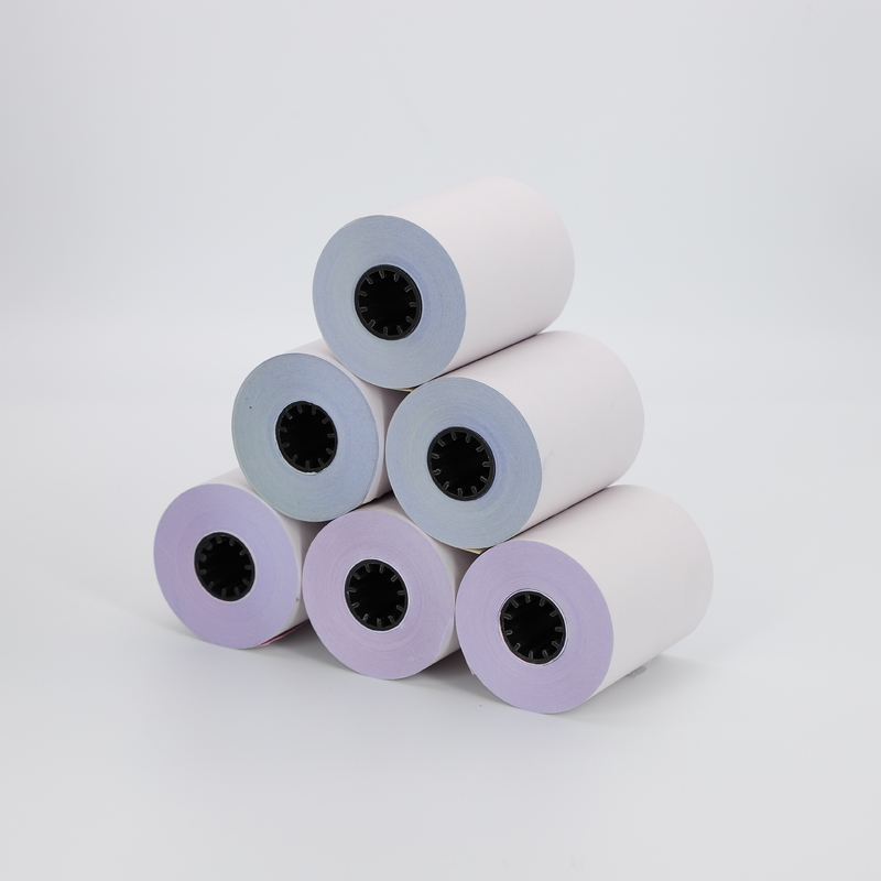 White Wood Pulp Jumbo Thermal Paper Roll A GRADE For Ultrasound Paper