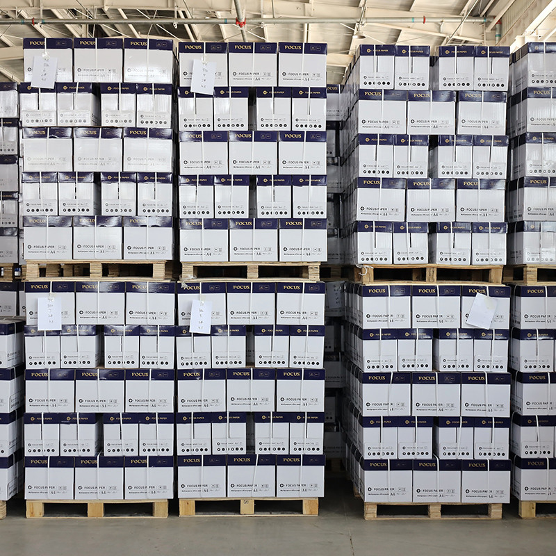 FOCUS Brand 100% Virgin Wood Pulp 70/80GSM A4 White Copy Paper Office Paper