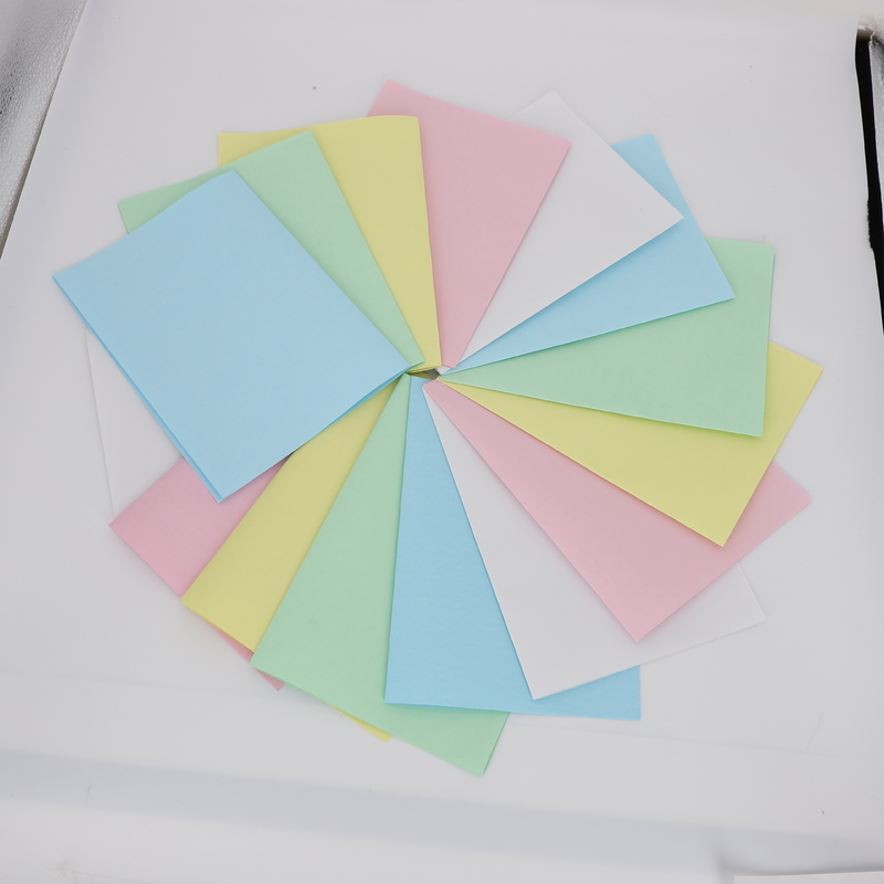 60gsm CFB CF NCR Paper For Laser Printers White Pink Yellow Carbonless Paper 65 X 100cm
