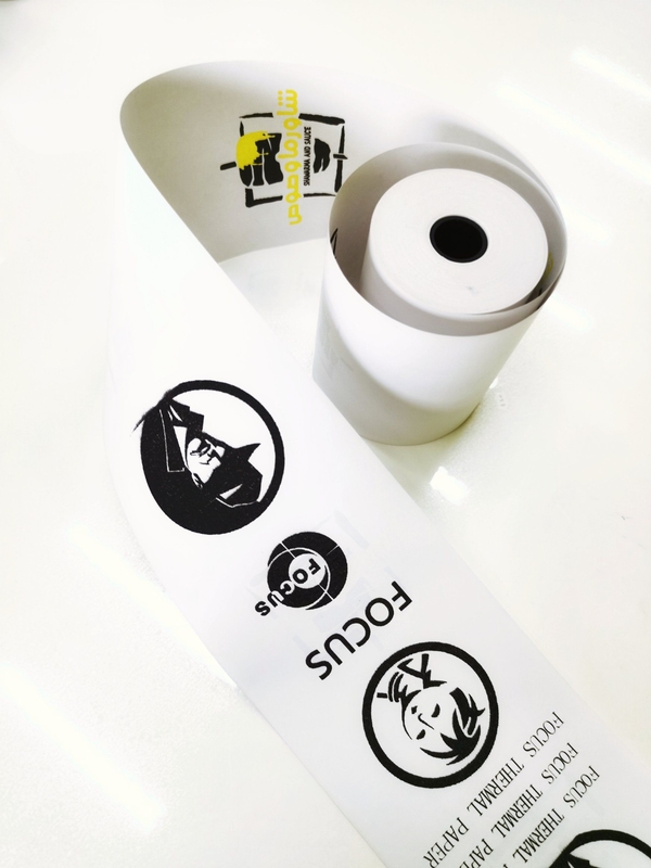 Good Whitness Jumbo Thermal Paper Roll With 5 Years Image Life Oil Resistant