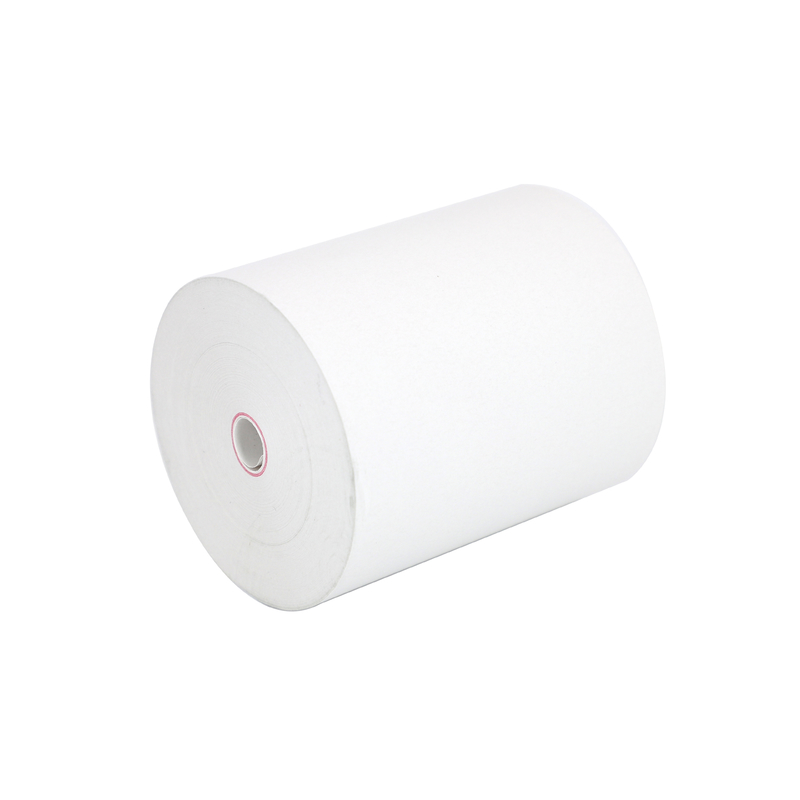 55 Gsm Jumbo Thermal Paper Roll BPA Free Black Image Life Image 15 Years For Lottery
