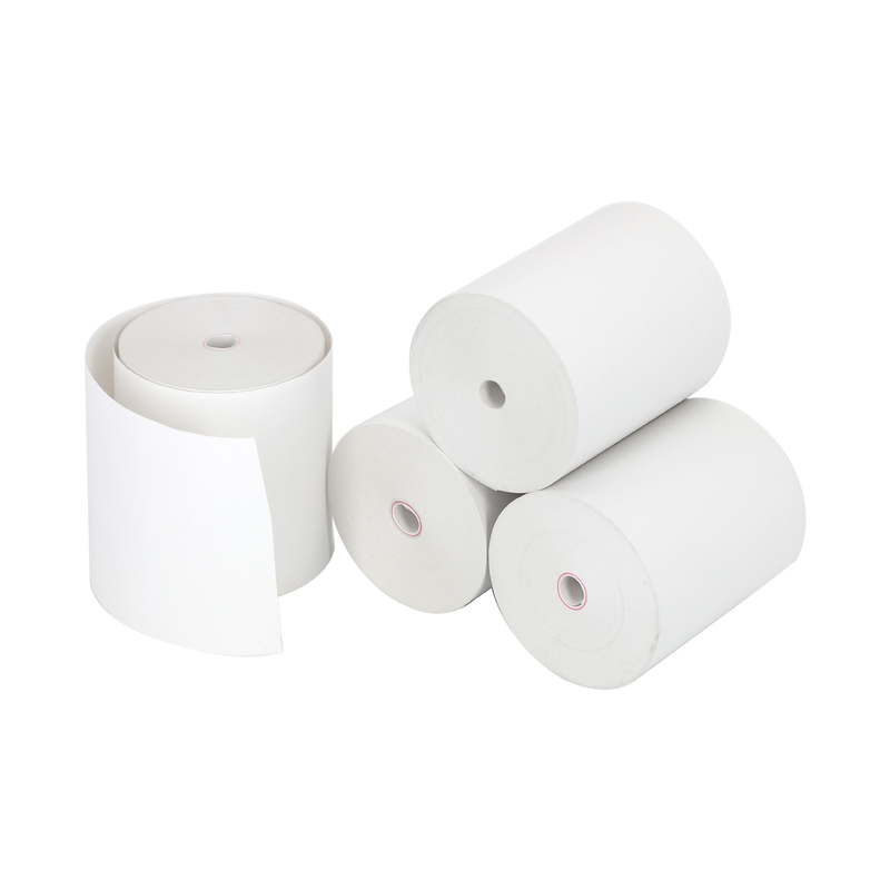 55 Gsm Jumbo Thermal Paper Roll BPA Free Black Image Life Image 15 Years For Lottery