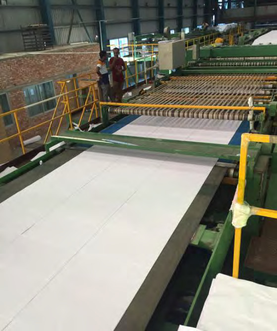 Three Wire 3200mm Cylinder Mold Paper Machine Paper Craft Bag Making Packaging