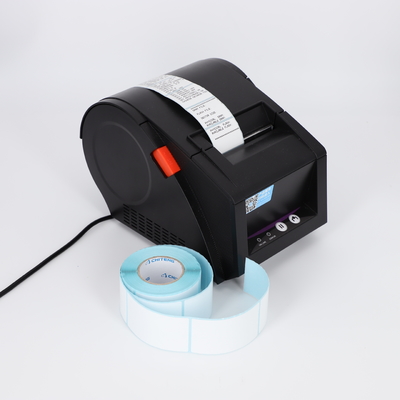 65gsm/70gsm Paper Core Thermal Label Paper Roll For Direct Self Adhesive Logistics Packaging Glassine Paper