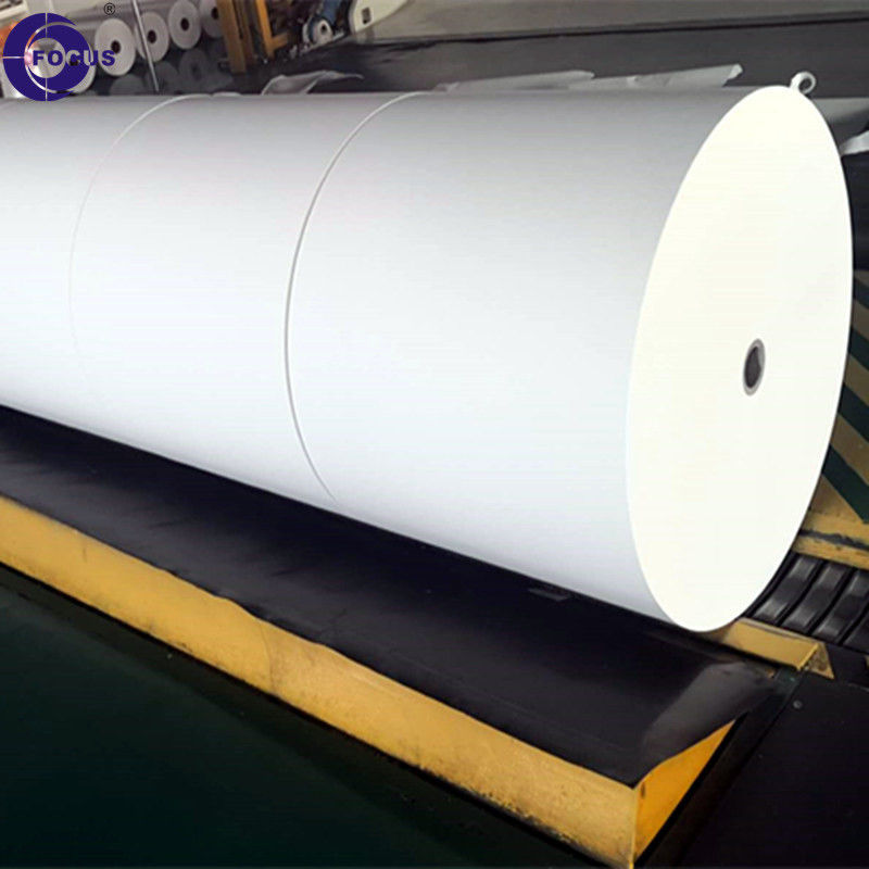 FSC A Grade 45-80gsm Jumbo Thermal Paper Roll For ATM / POS Machine
