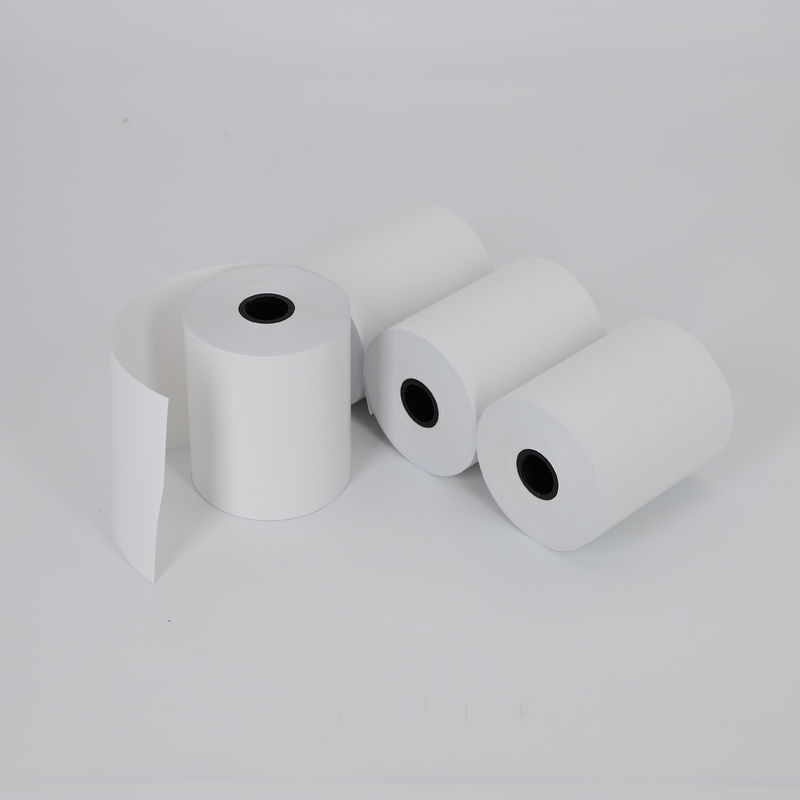 BPA Free 55gsm 520/640/795/800/1035MM Black Image Office Paper Thermal Paper Jumbo Roll