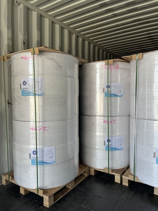 100% Imported Virgin Wood Pulp Thermal Paper Jumbo Rolls For ATM/POS ROLL