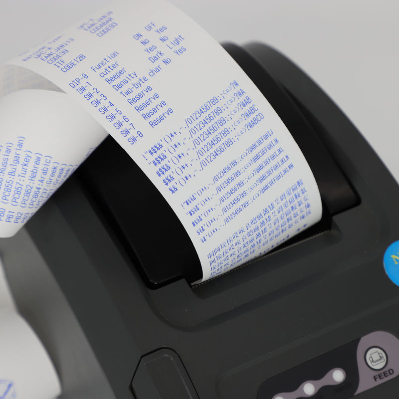 BPA Free POS Thermal Receipt Paper Roll with 5+ Years Image Life and Oil Resistant Properties