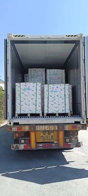 Χαρτί αντιγραφής NCR Α βαθμού Μικρό μαύρο/μπλε εικόνα 50/55/75GSM Χάρτης χωρίς άνθρακα