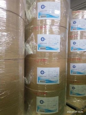 FSC Virgin Wood Pulp Top Coated Jumbo Thermal Paper Roll για POS ROLL / εκτύπωση / ετικέτα