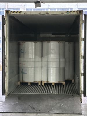 Απαλλαγμένο από BPA 100% ξύλινο χαρτοπολτό 48GSM 55GSM Μαύρη εικόνα 2 1 4 150 Μπλε Μαύρη εικόνα θερμικών χαρτιών κυλίνδρων