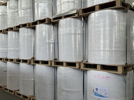 100% εισαγόμενο παρθένο ξύλινο χαρτοπολτό θερμικών χαρτιών Jumbo Rolls για ATM / POS Rolls