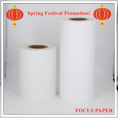 Direct Thermal Thermal Label Paper Roll for Black Image Printing in Retail Logistics and Healthcare