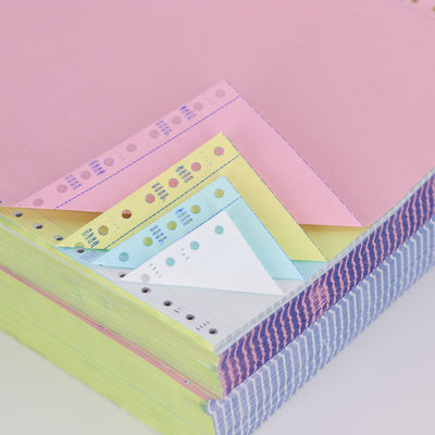 ΠΡΕΜΙΟΥ ΚΑΛΙΤΗΤΑΣ Μπλε / Μαύρο ρολό εικόνας / φύλλο NCR χαρτί προσαρμοσμένο